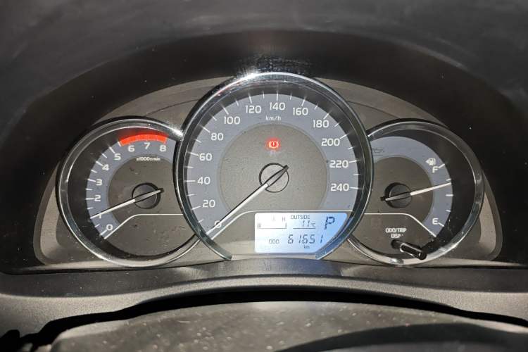Used Toyota Levin 2017 Revised 185T CVT Elite Edition China V Standard Instrument Cluster