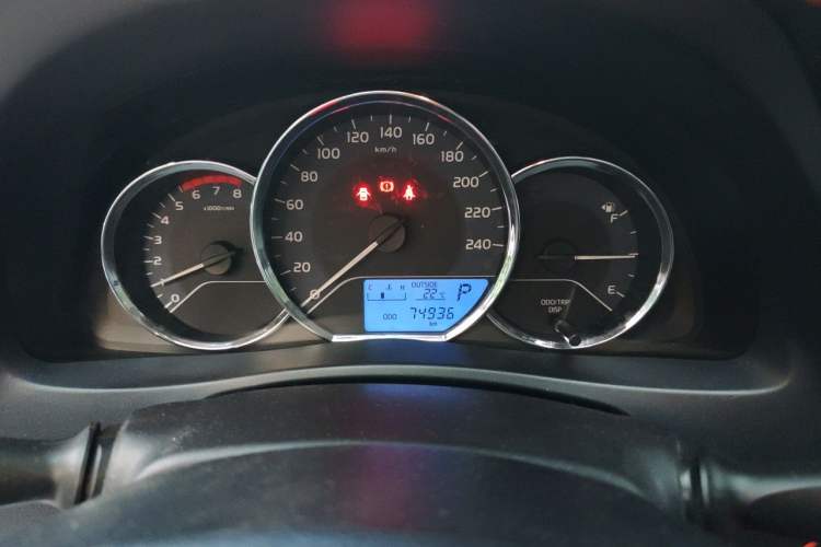 Used Toyota Levin 2017 Revised 185T CVT Elite Edition China V Standard Instrument Cluster