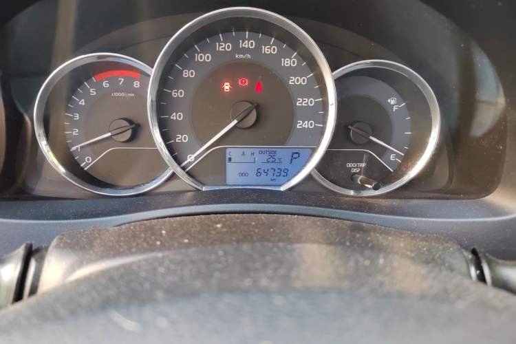 Used Toyota Levin 2017 Revised 185T CVT Elite Edition China V Standard Odometer Close Up