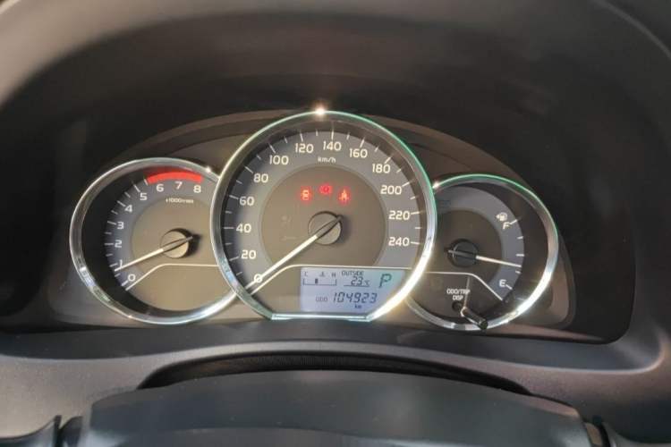 Used Toyota Levin 2017 Revised 185T CVT Elite Edition China V Standard Odometer Close Up