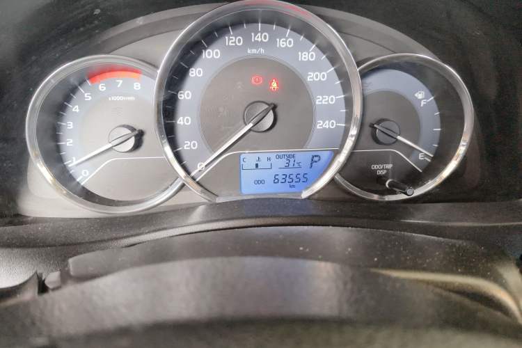 Used Toyota Levin 2017 Revised 185T CVT Elite Edition China V Standard Odometer Close Up