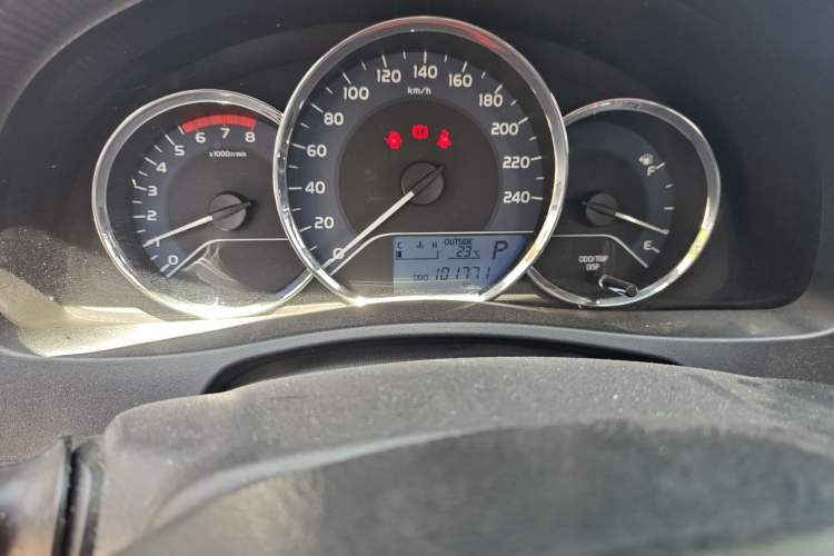 Used Toyota Levin 2017 Revised 185T CVT Elite Edition China V Standard Odometer Close Up