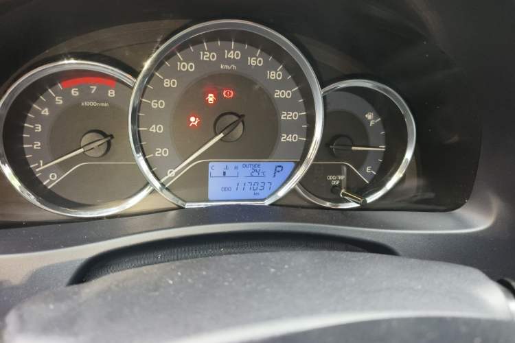 Used Toyota Levin 2017 Revised 185T CVT Elite Edition China V Standard Odometer Close Up
