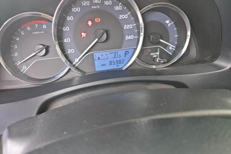 Used Toyota Levin 2017 Revised 185T CVT Elite Edition China V Standard Odometer Close Up