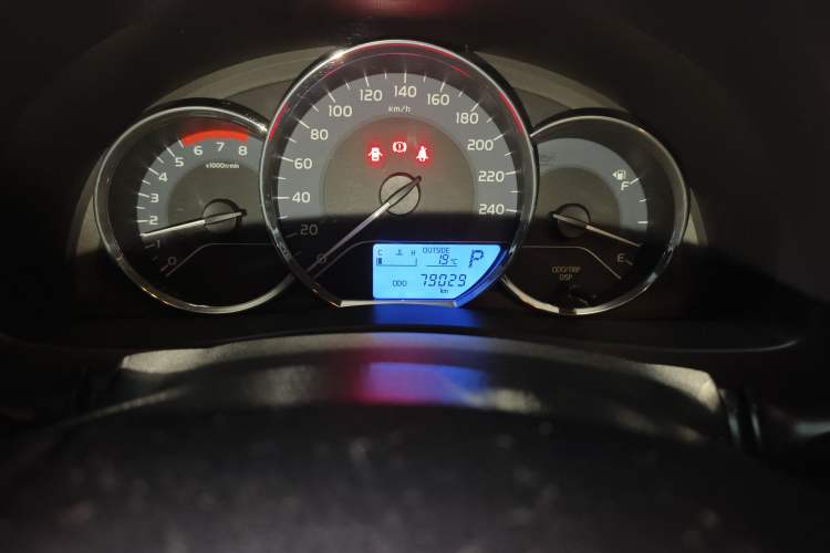 Used Toyota Levin 2017 Revised 185T CVT Elite Edition China V Standard Odometer Close Up