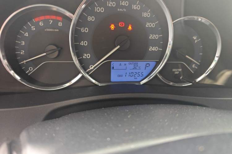Used Toyota Levin 2017 Revised 185T CVT Elite Edition China V Standard Odometer Close Up