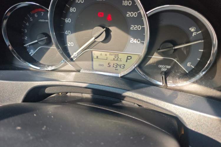 Used Toyota Levin 2017 Revised 185T CVT Elite Edition China V Standard Odometer Close Up