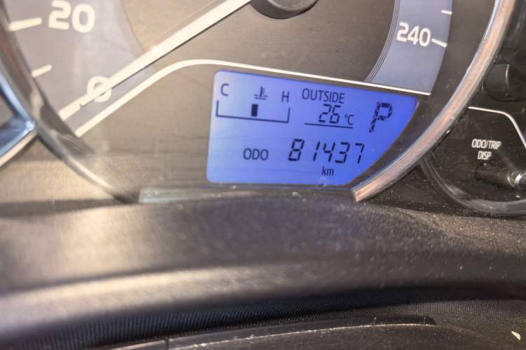Used Toyota Levin 2017 Revised 185T CVT Elite Edition China V Standard Odometer Close Up