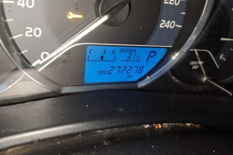 Used Toyota Levin 2017 Revised Version 185T CVT Elite Edition China VI Standard Odometer Close Up