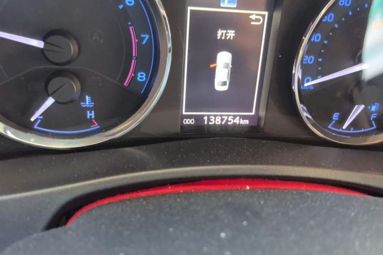 Used Toyota Levin 2017 Revised 1.8 GS CVT Elite Edition China V Standard Odometer Close Up