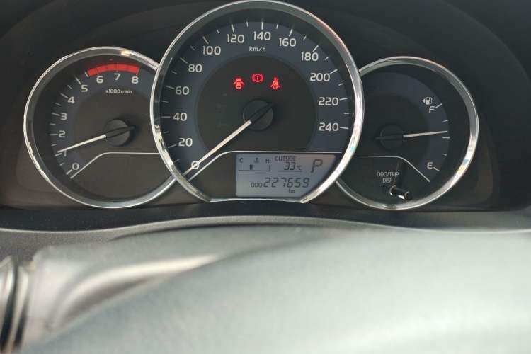 Used Toyota Levin 2017 Revised 185T CVT Elite Edition China V Standard Odometer Close Up