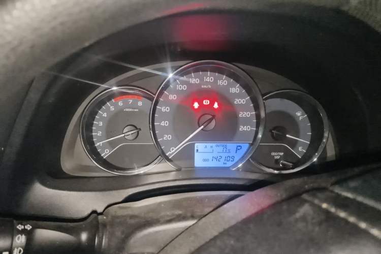 Used Toyota Levin 2017 Revised 185T CVT Elite Edition China V Standard Odometer Close Up