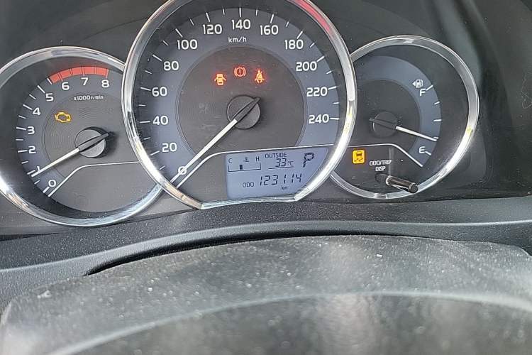 Used Toyota Levin 2017 Revised 185T CVT Elite Edition China V Standard Odometer Close Up
