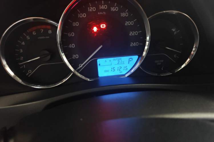 Used Toyota Levin 2017 Revised 185T CVT Leading Edition China V Standard Odometer Close Up