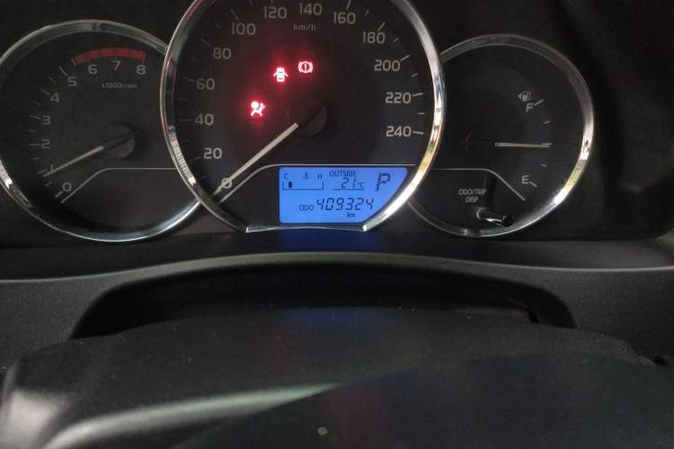 Used Toyota Levin 2017 Revised 185T CVT Elite Edition China V Standard Odometer Close Up