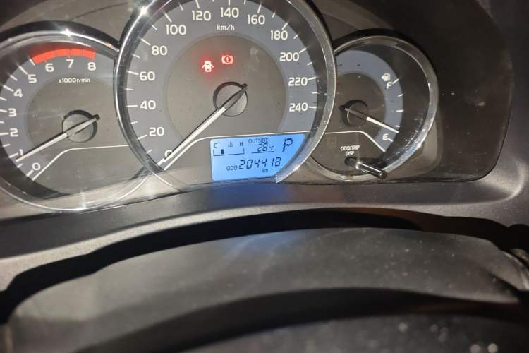 Used Toyota Levin 2017 Revised 185T CVT Elite Edition China V Standard Odometer Close Up