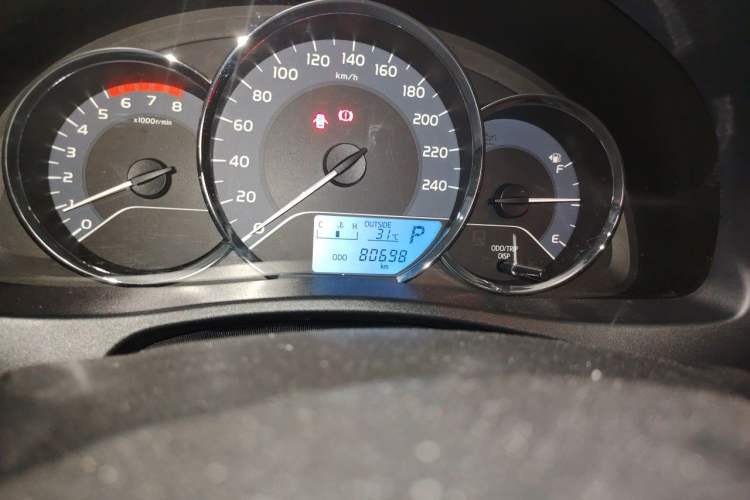 Used Toyota Levin 2017 Revised 185T CVT Elite Edition China V Standard Odometer Close Up