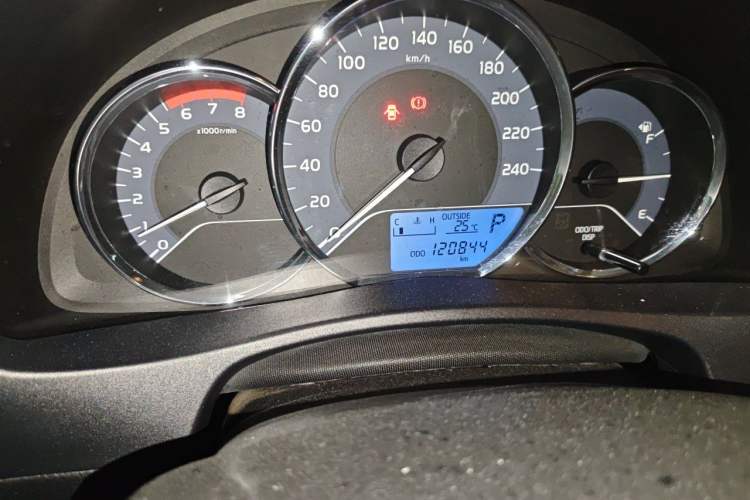 Used Toyota Levin 2017 Revised 185T CVT Elite Edition China V Standard Odometer Close Up