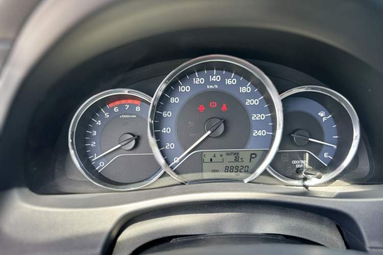 Used Toyota Levin 2017 Revised 185T CVT Elite Edition China V Standard Odometer Close Up