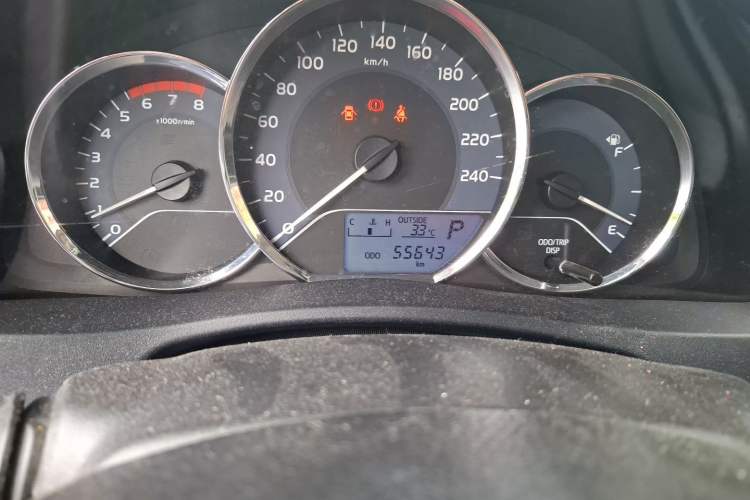 Used Toyota Levin 2017 Revised 185T CVT Elite Edition China V Standard Odometer Close Up