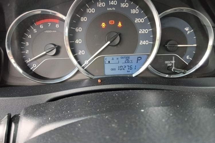 Used Toyota Levin 2017 Revised Version 185T CVT Elite Edition China VI Standard Odometer Close Up