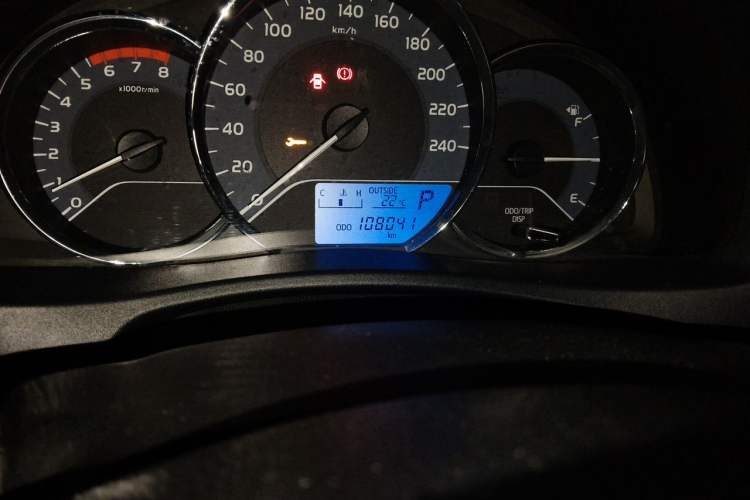 Used Toyota Levin 2017 Revised 185T CVT Elite Edition China V Standard Odometer Close Up