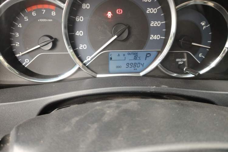 Used Toyota Levin 2017 Revised 185T CVT Leading Edition China V Standard Odometer Close Up