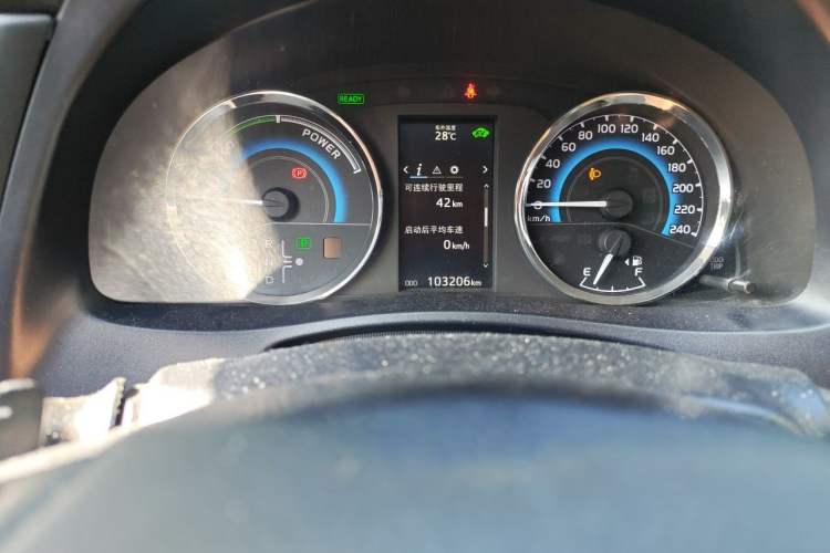 Used Toyota Levin 2017 Revised Dual-Engine 1.8H GS E-CVT Elite Sunroof Version China V Standard Odometer Close Up