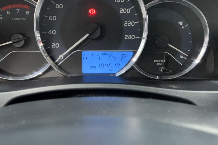 Used Toyota Levin 2017 Revised 185T CVT Elite Edition China V Standard Odometer Close Up