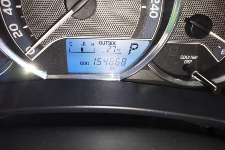 Used Toyota Levin 2017 1.2T G CVT Elite Edition Odometer Close Up