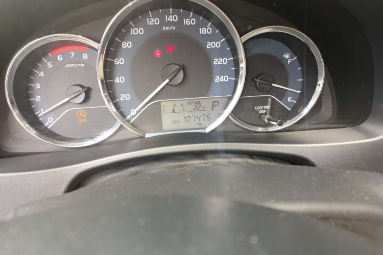 Used Toyota Levin 2017 Revised 185T CVT Elite Edition China V Standard Odometer Close Up