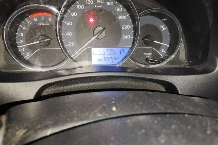 Used Toyota Levin 2017 Revised 185T CVT Elite Edition China V Standard Odometer Close Up