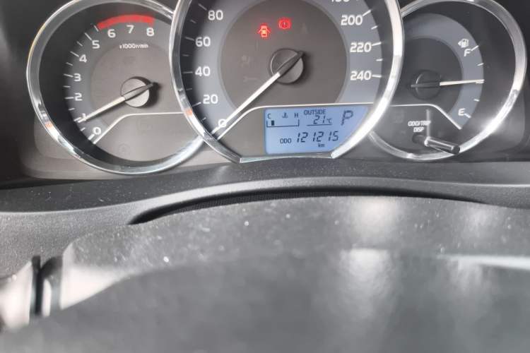 Used Toyota Levin 2017 Revised 185T CVT Elite Edition China V Standard Odometer Close Up