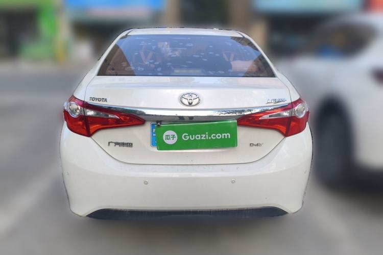 Used Toyota Levin 2017 1.2T G CVT Elite Edition Rear