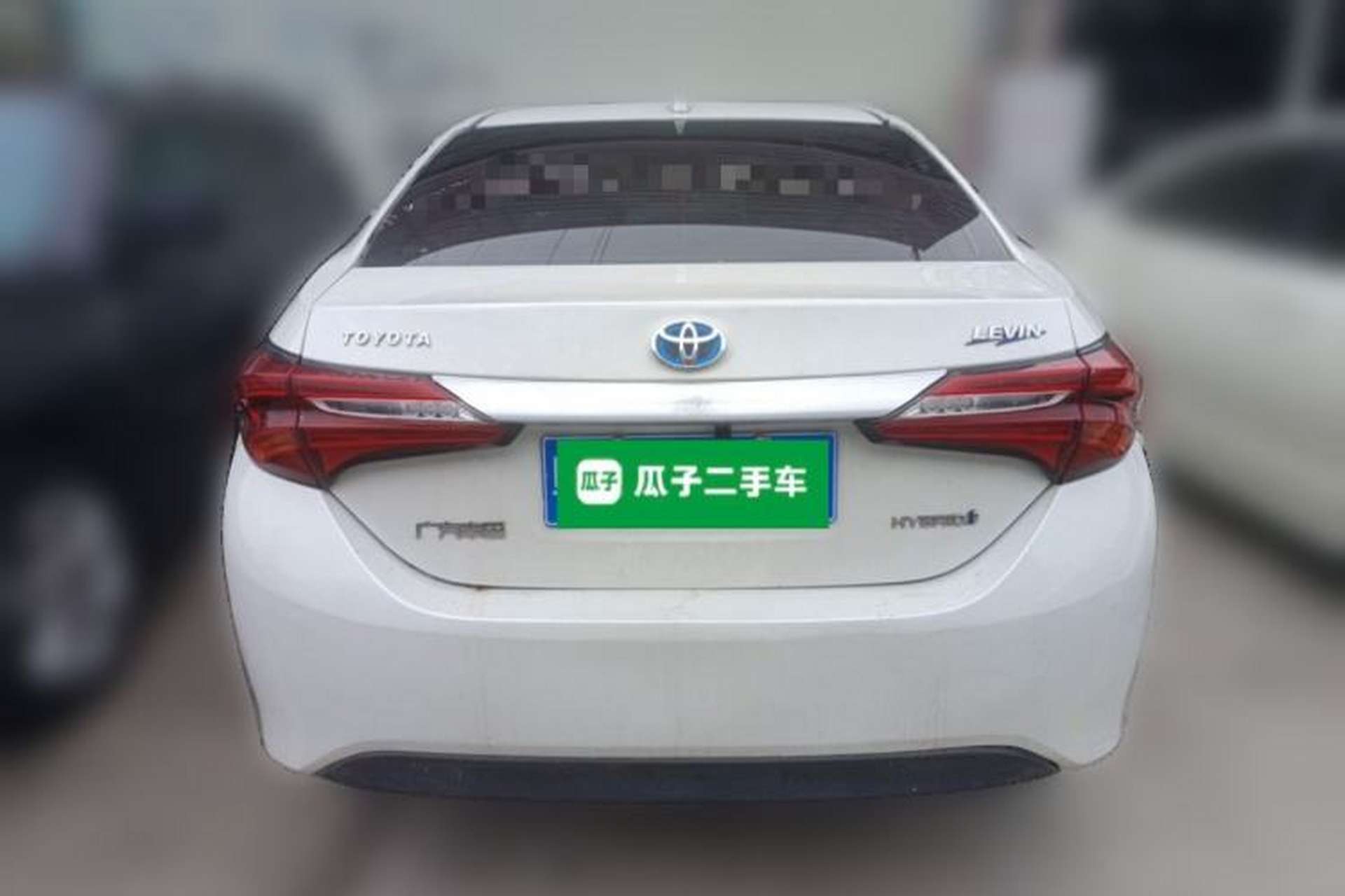 Used Toyota Levin 2017 Revised Dual-Engine 1.8H GS E-CVT Elite Sunroof Version China V Standard Rear