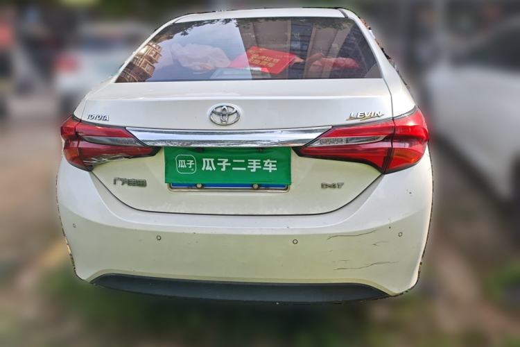 Used Toyota Levin 2017 Revised 185T CVT Elite Edition China V Standard Rear