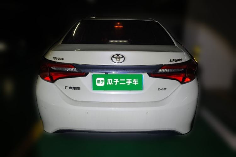 Used Toyota Levin 2017 Revised 185T CVT Elite Edition China V Standard Rear