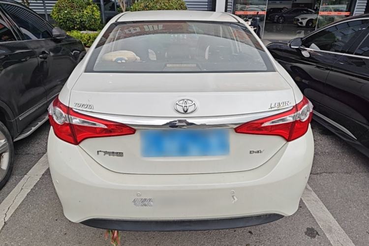 Used Toyota Levin 2017 1.2T G CVT Elite Edition Rear
