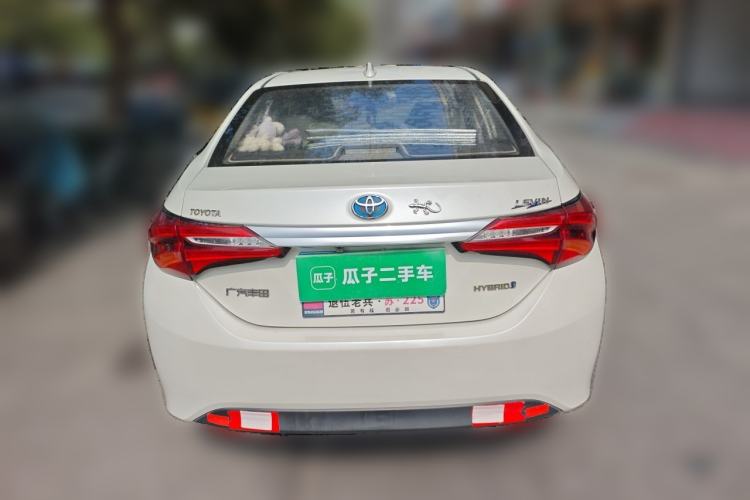 Used Toyota Levin 2017 Revised Dual-Engine 1.8H GS E-CVT Elite Sunroof Version China V Standard Rear