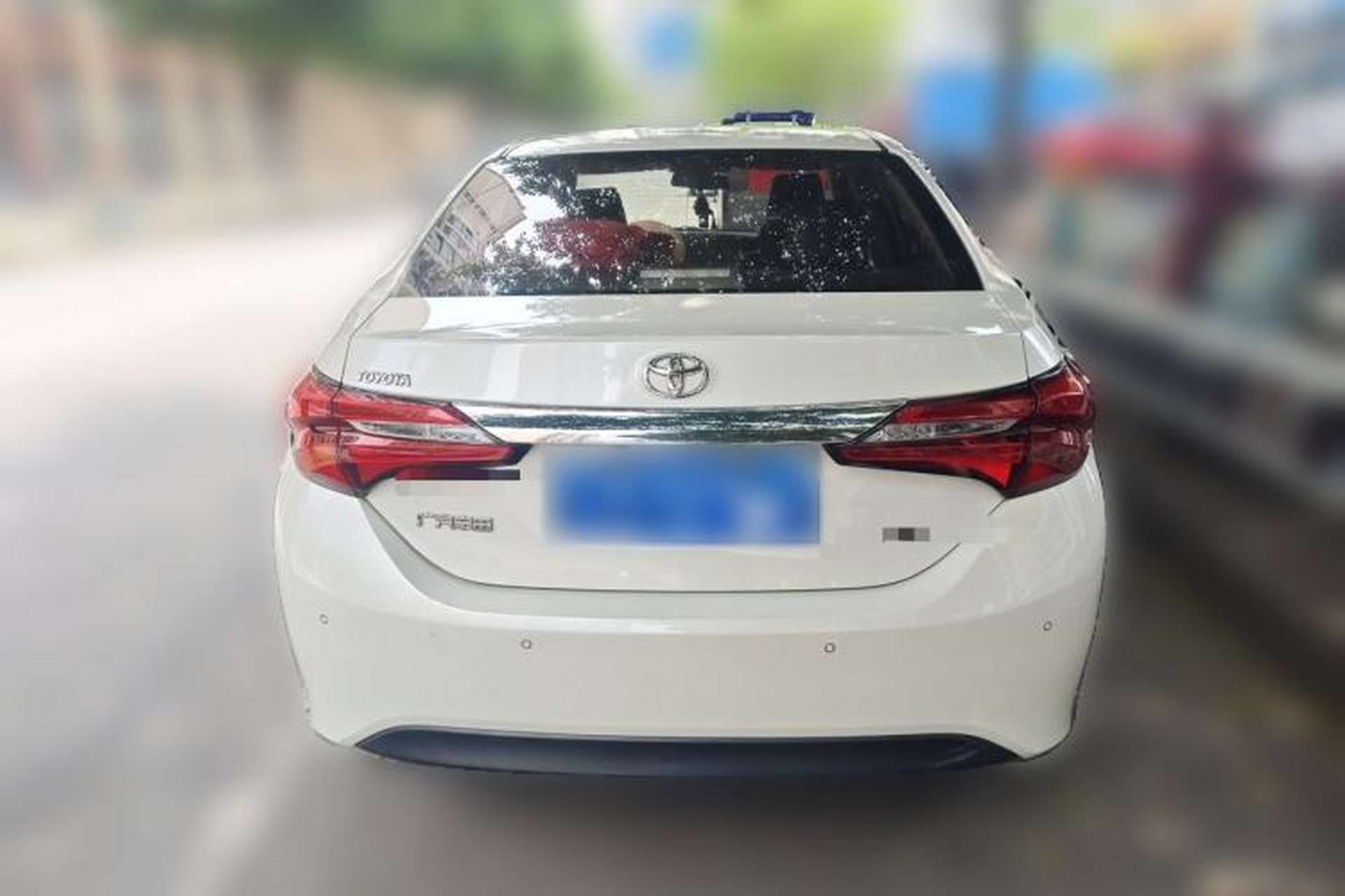 Used Toyota Levin 2017 Revised 185T CVT Elite Edition China V Standard Rear
