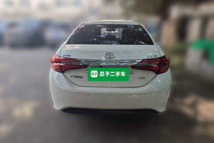 Used Toyota Levin 2017 1.2T G CVT Elite Edition Rear