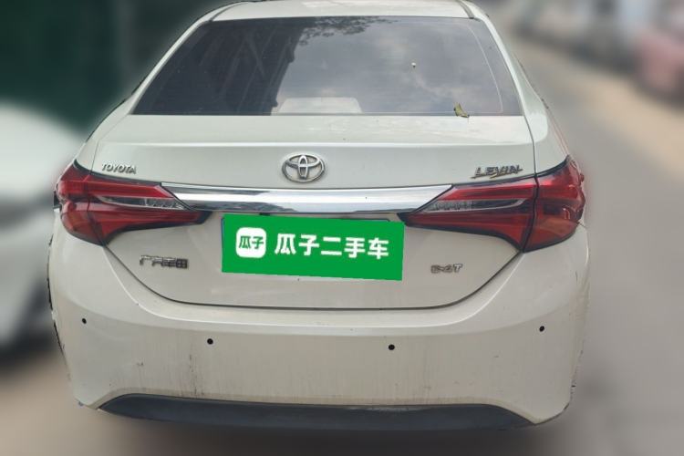 Used Toyota Levin 2017 Revised 185T CVT Elite Edition China V Standard Rear