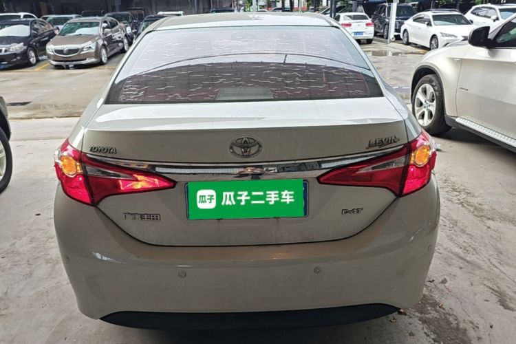 Used Toyota Levin 2017 1.2T G CVT Elite Edition Rear