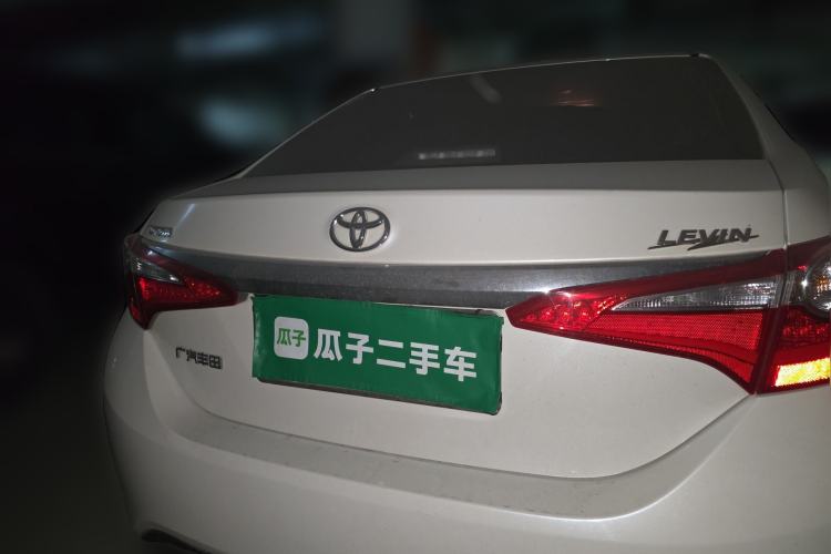 Used Toyota Levin 2017 1.8GS CVT Elite Edition Rear