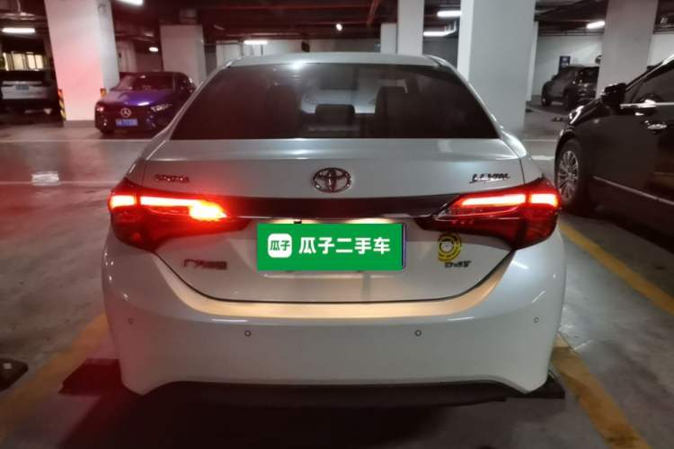 Used Toyota Levin 2017 Revised Version 185T CVT Elite Edition China VI Standard Rear