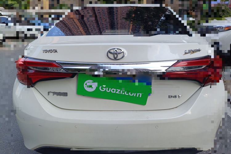 Used Toyota Levin 2017 Revised 185T CVT Elite Edition China V Standard Rear