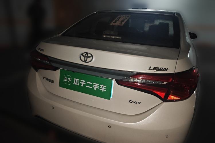Used Toyota Levin 2017 Revised 185T CVT Elite Edition China V Standard Rear
