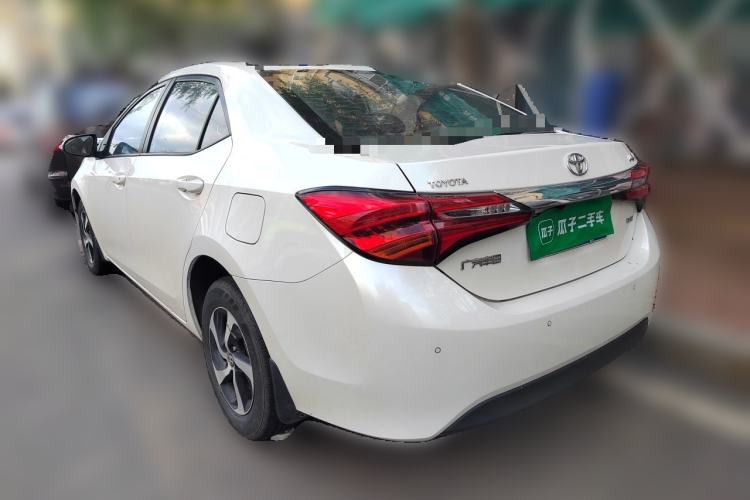 Used Toyota Levin 2017 Revised 185T CVT Elite Edition China V Standard Rear Left 45 Deg
