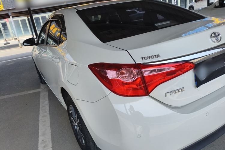 Used Toyota Levin 2017 Revised Version 185T CVT New Sharp Edition China V Standard Rear Left 45 Deg