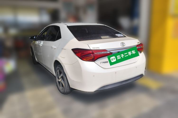 Used Toyota Levin 2017 Revised 185T CVT Elite Edition China V Standard Rear Left 45 Deg